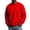 Red_002, variant on gzxflxpge Mens Long Sleeve Shirts Casual Lightweight Crewneck Sweatshirt Fall Winter Funky Oversized Solid Color Tops for Walking Light Gray L