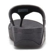 Fitflop Womens Lulu Leather Toe-Post Wedge Thong Sandals