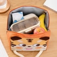 thumbnail image 6 of Yhmxh Cute Cartoon Insulated Lunch Bag, Reusable Thermal Lunch Tote Box with Zipper, Portable Food Storage Lunch Handbag, Leakproof Oxford Fabric Cooler Lunch Container for Picnic Travel, 6 of 6