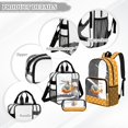 thumbnail image 3 of Kuiaobaty Helicopter Print Backpack and Pencil Case Set for Boys Polka Dot Print Backpack and Lunch Bag with Bottle Holder Roomy Clear Bookbag with Pencil Pouch for School, 3 of 5