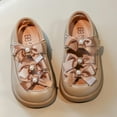 thumbnail image 6 of Viluyesy Girls' Bow and Pearl Half Sandals Princess-Style Casual Summer Sandals for Toddlers and Kids Brown Size 4, 6 of 9