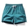 thumbnail image 2 of OHGOD Ladies Cotton Shorts - Fleece Shorts Women - Shorts Lounge Sets for Women - Women's Sweat Shorts Pack - Lightweight Breathable Ice Silk Quick-Dry Sweat Shorts for Warm Days - Turquoise - L, 2 of 6