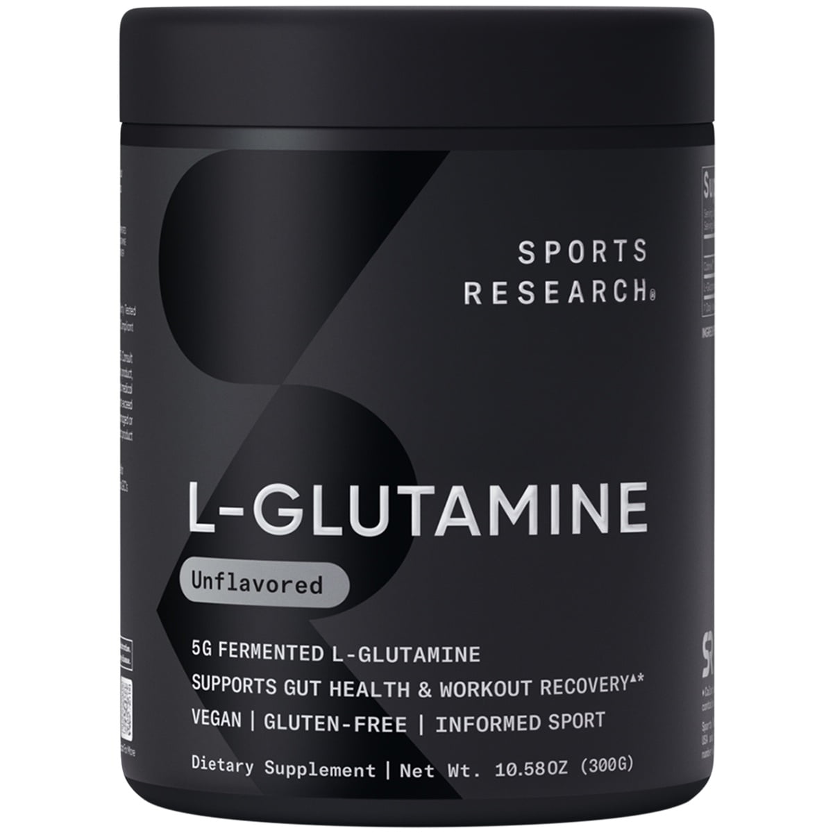 Sports Research® L-Glutamine Powder 5g, Unflavored (10.58oz)