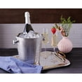 thumbnail image 5 of Sol Living Champagne Bucket - Double Wall Insulated Stainless Steel - Wine & Champagne Holder - Portable Chiller Bin for Bars, Parties, Commercial Use - Ribbed, 3.6 Qt, 5 of 9