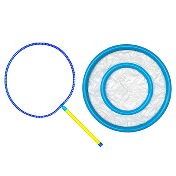 Bubble Making Toy Funny Large Bubble Wand with Inflatable Pool for Outdoor
