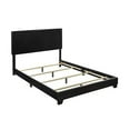 thumbnail image 1 of Crown Mark Erin Upholstered Panel Bed in Black, Queen, 1 of 5
