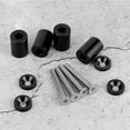 thumbnail image 4 of Bonnet Vent Kit, Simple Installation Brilliant Finish Bonnet Raisers Convenient  For Professional Use For General Purpose For Racing Car Black, 4 of 8