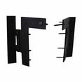thumbnail image 6 of Renovators Supply Black Cabinet Hinges 4.5 in HL Offset Hinge Pair Left and Right Wrought Iron Kitchen Cabinet Hinge w/Hardware, 6 of 6