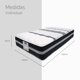 thumbnail image 2 of Colchones Individual Restonic Sally Ultra Confort Premium Restonic Sally Individual, 2 of 3