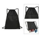 thumbnail image 4 of Mochila deportiva unisex con cordón, sencilla, para hombres y mujeres, nueva, de gran capacidad, para entrenamiento físico, viajes, ligera. Negro, 4 of 9