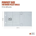 thumbnail image 2 of Z GRILLS Thermal Insulation Blanket Fire-Resistant 3-Layer Construction for Enhanced Temperature Preservation, Pellet Savings, Snow Resistance and Waterproof - Ideal for Outdoor Grilling, 2 of 6