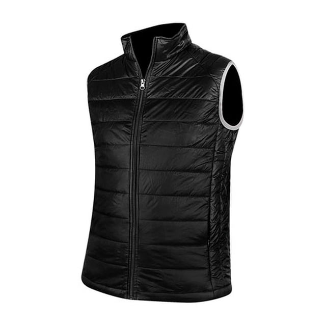 Chaleco promocional ligero de nylon con relleno térmico - Avalon negro L