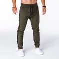 thumbnail image 2 of Cinturón a rayas para hombre Tapeta Cremallera Decoración Personalidad Pequeño bolsillo para el pie Pantalones casuales Pompotops  oipoqjl23379, 2 of 9