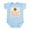 Sky Blue, variant on CafePress - Basketball...Just Like MOM Infant Bodysuit - Baby Light Bodysuit, Size Newborn - 24 Months
