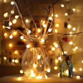 thumbnail image 2 of Lámpara decorativa de la fiesta de Navidad de la luz de la secuencia de la bola de la caja de la batería de 40LED (6m) Tmvgtek Iluminación del hogar multifuncional, 2 of 9