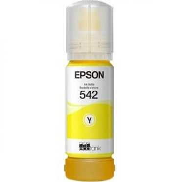 EPSON 542 EcoTank Ink Ultra-high Capacity Bottle Yellow (T542420-S) Works with EcoTank Pro ET-5150, ET-5170, ET-5180, ET-5800, ET-5850, ET-5880, ET-16600, ET-16650