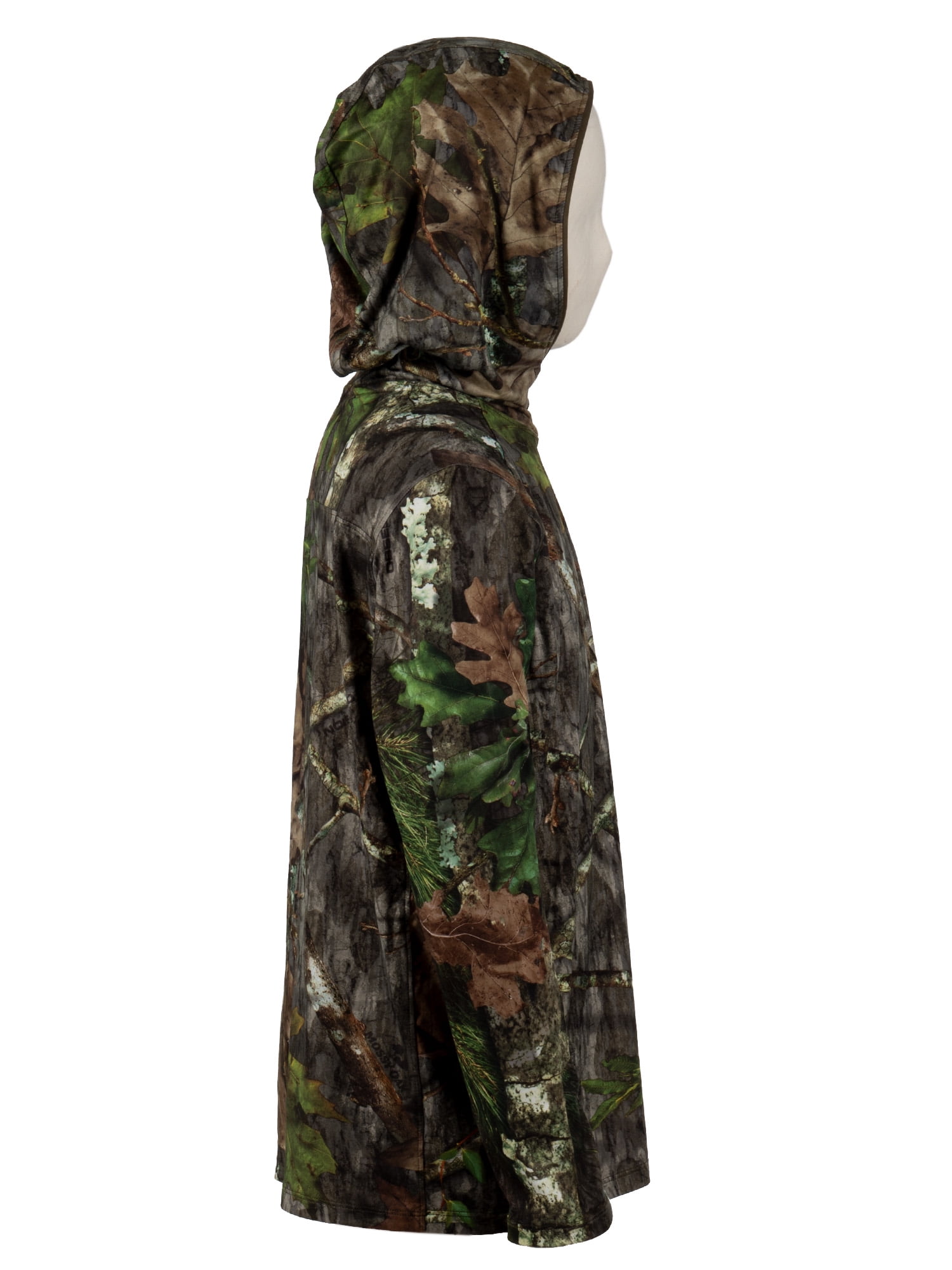 Mossy Oak Youth Long Sleeve Performance Hunting Hoodie, XS-XL