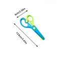 thumbnail image 3 of Moocorvic Safety Scissors Toddler Craft Scissors Pre Training for Cutting Paper, 1pcs, 3 of 4