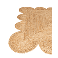 thumbnail image 5 of Sivi 9 x 12 Feet Handmade Scallop Braided Jute Rug - Natural Jute Area Rug, 5 of 14