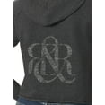 thumbnail image 3 of Rock & Republic Women's Cropped Logo Hoodie Sweatshirt, 3 of 5