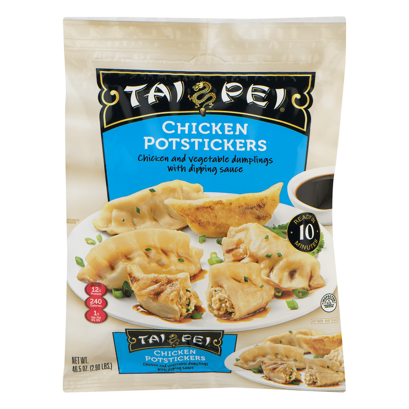 Tai Pei Chicken Potstickers Frozen Asian Appetizers 46.5 oz Walmart