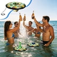 thumbnail image 4 of Yhmxh Floating Drink Holder for Pool, Inflatable Fruit Pattern Beverage Float Coaster with String Lanyard, Waterproof PVC Cup Float for Beer Bottles, Soda Cans, Summer Swimming Pool Beach, 4 of 6