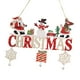 thumbnail image 4 of Colgantes navideños de madera para colgar, decoraciones navideñas, placas, artesanías de madera Estilo B, 4 of 7