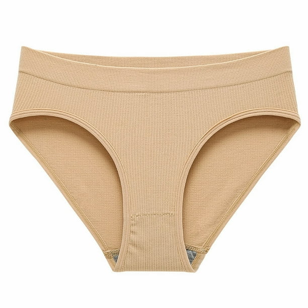 3 pcs/lot Seamless Panties Women Solid Sexy Underwear Mid Waist Briefs M to  XXL (Color : Yellow, Size : XX-Large) : : Clothing, Shoes &  Accessories