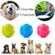 thumbnail image 3 of Pelotas de juguete para perros, pelotas de juguete con sonido, pelota de masticar de juguete para perros, pelota de limpieza de dientes molares para cachorros, para perros pequeños y medianos,, 3 of 5