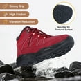 thumbnail image 3 of Ecetana Womens Snow Boots Winter Warm Faux Fur Lined Ankle Boots Waterproof Outdoor Hiking Shoes, 3 of 7