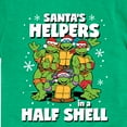 thumbnail image 3 of Teenage Muntant Ninja Turtle - Santas Helpers In A Half Shell - Toddler And Youth Short Sleeve Graphic T-Shirt, 3 of 5
