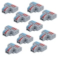 thumbnail image 1 of 10pcs Cable Quick Connector, Fast Cable Connector, Wear Resistant Self-locking LT-623 for Quick Wiring Car Audio Construction DIY, 1 of 7