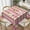 Lime Pink, variant on Square Table Cloth, Harlequin Black White Tablecloths Washable Table Cover for Kitchen Dinning Party Tabletop Modern Decoration,52inch