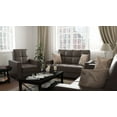 thumbnail image 5 of Ottomanson Origins Convertible Arm Chair, Brown Leatherette, 5 of 9
