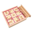 thumbnail image 4 of Wooden Sudoku Board Portable Montessori Puzzles Board Game Math Toy for Kids Pink, 4 of 9