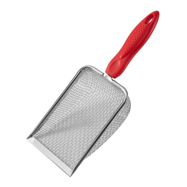 lionlar Cat Litter Sifting s Deep Fast Sifting Portable Mesh Litter Shovel for Pets Mesh 4.3mmx4.3mm