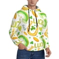 thumbnail image 2 of Sikiie St Patrick's Day1 Men's Hoodie, Essentials Hoodie, Sweatshirt, Pullover Hooded Sweatshirt for Men-4X-Large, 2 of 7