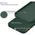 thumbnail image 3 of Case for iPhone 13 Pro Max, iPhone 13 Pro Max Phone Case with HD Clear Tempered Glass Screen Protector, Soft Slim Silicone Case Compatible with iPhone 13 Pro Max 6.7 inches, Green, 3 of 12