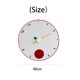 thumbnail image 2 of Reloj de pared silencioso minimalista moderno con pilas, combinable., 2 of 4