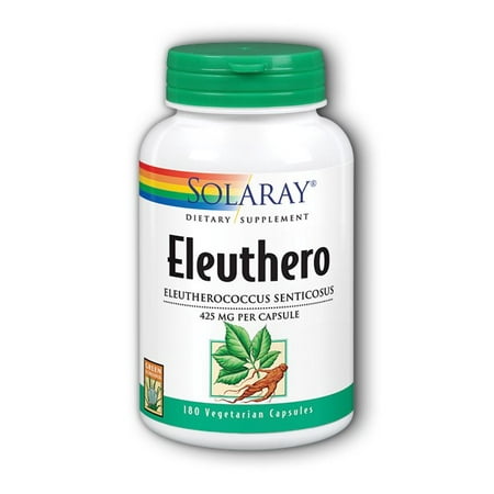 Eleuthera Floor - Solaray Eleuthero 425 mg - 180 Capsules