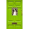 thumbnail image 2 of Tricolor Cavalier Spaniel Pine Cones Wall or Door Hanging Prints, 2 of 2