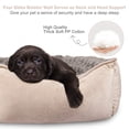 thumbnail image 4 of Cama para perros JOEJOY rectangular para perros pequeños, medianos y grandes, color beige, 4 of 7