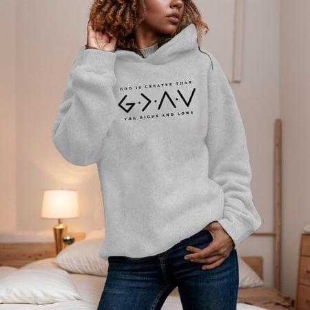 SIYUDAN Womens Hoodies Long Sleeve Hoodie Womens Pullover Hoodie Cute Hoodies Light Yellow Hoodies Fall Sweatshirts Daily Wear