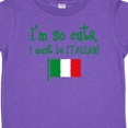 thumbnail image 4 of Inktastic So Cute Italian Boys or Girls Toddler T-Shirt, 4 of 5
