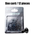 thumbnail image 3 of Rotor de freno de disco de bicicleta, 12 Uds., pernos Torx T25 M5x10mm, tornillos de fijación de Rotor de freno de disco de aleación de acero para bicicleta de montaña MTB, 3 of 7