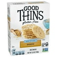 thumbnail image 2 of Good Thins Sesame Rice Snacks Gluten Free Crackers, 3.5 oz (Pack of 4), 2 of 5