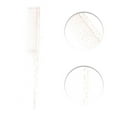 thumbnail image 3 of Unique Bargains 4pcs Women Durable Clear Rat Tail Comb for Curly Straight Wavy Wet Thin Hair ABS Pink, 3 of 3