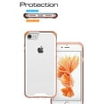 thumbnail image 5 of Rose Gold Pink/Clear Anti-Shock TPU Case Hard Cover for iPhone SE 2022/2020, 8/7, 5 of 10