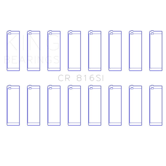 King Bearings CR816SI Rod Bearing Fits select: 1983-1997 FORD F250, 1983-1997 FORD F350