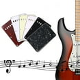 thumbnail image 3 of 6 Holes Electric Guitar Tremolo Cavity Cover Back Plate for Fender ST SQ black 2PCS, 3 of 6